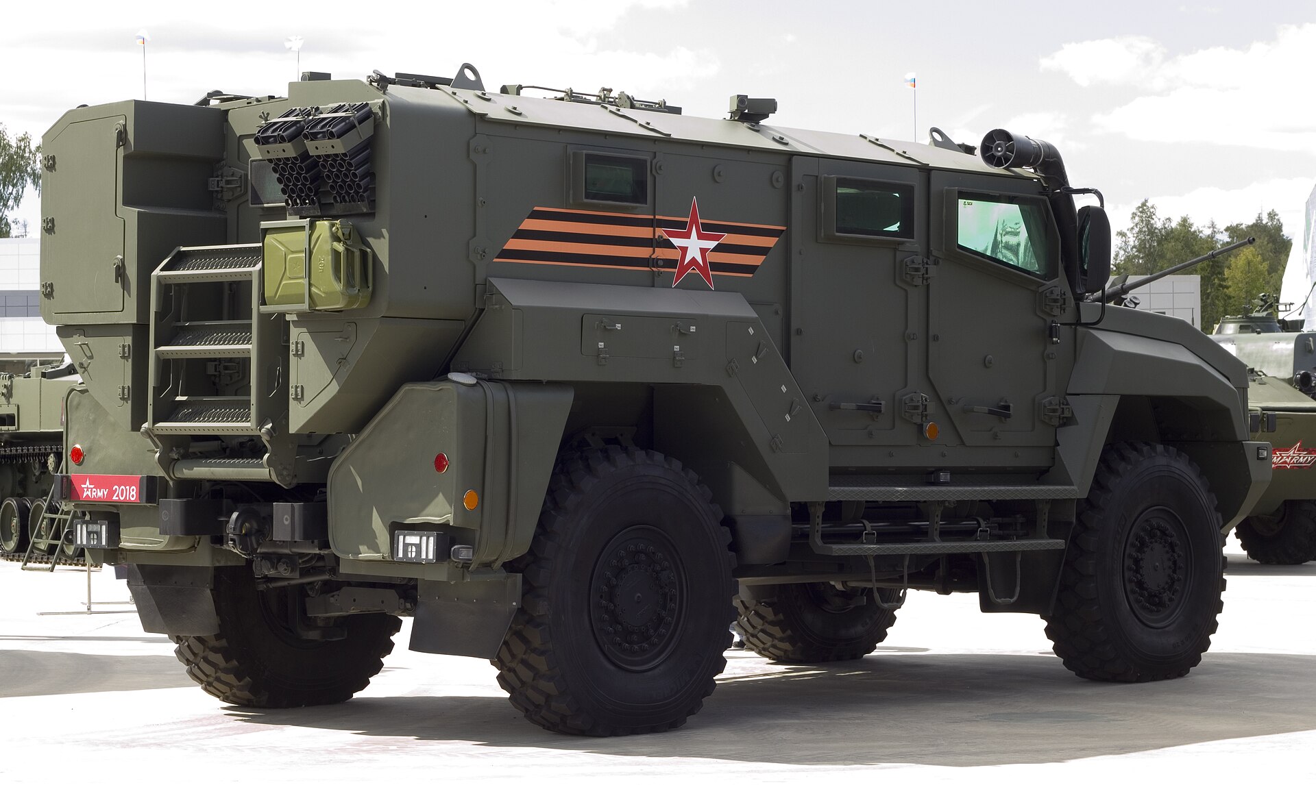 KamAZ-53949 Typhoon-K (4×4) — A KamAZ-53949 Typhoon-K.