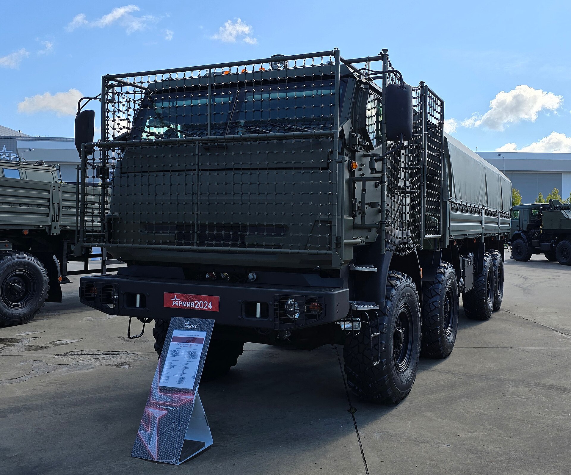 KamAZ-6350 Mustang (8×8) — A KamAZ-6350 Mustang 8x8.