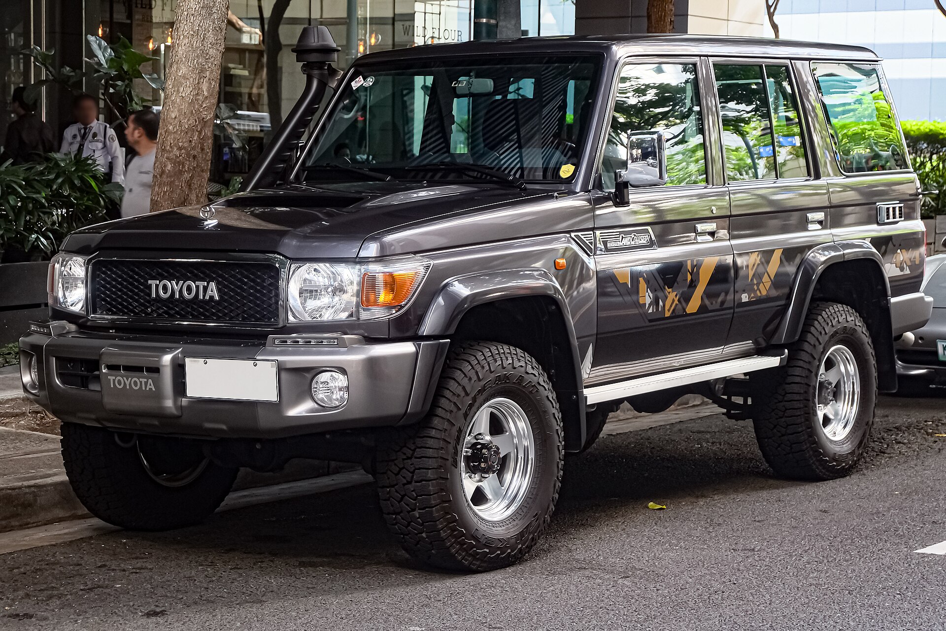 76 Series wagon — Toyota Land Cruiser VDJ76 4.5 V8 wagon, GCC specification