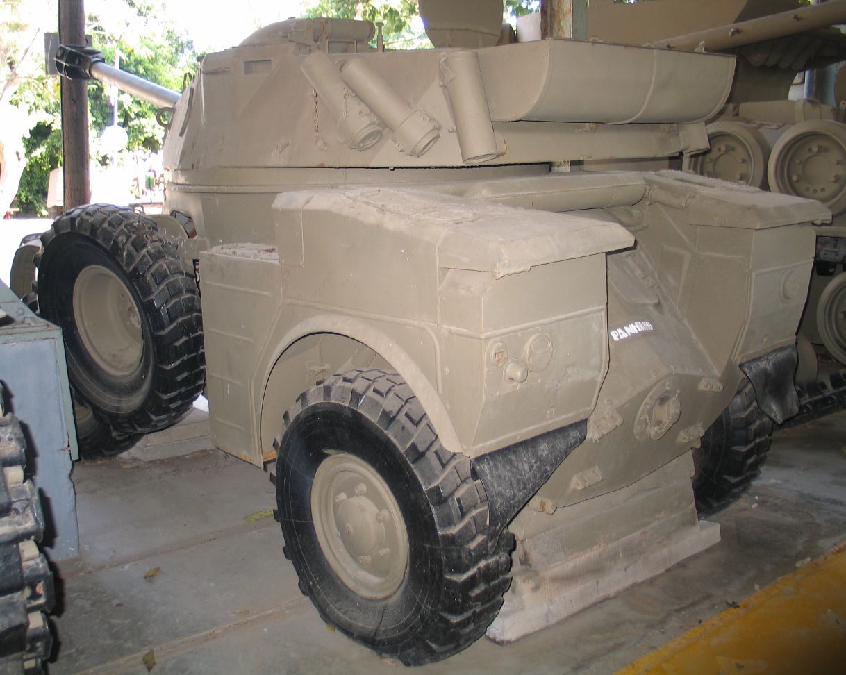 AML-90, Israel Defense Forces — An AML-90 at Batey HaOsef, the Israel Defense Forces museum in Tel Aviv.