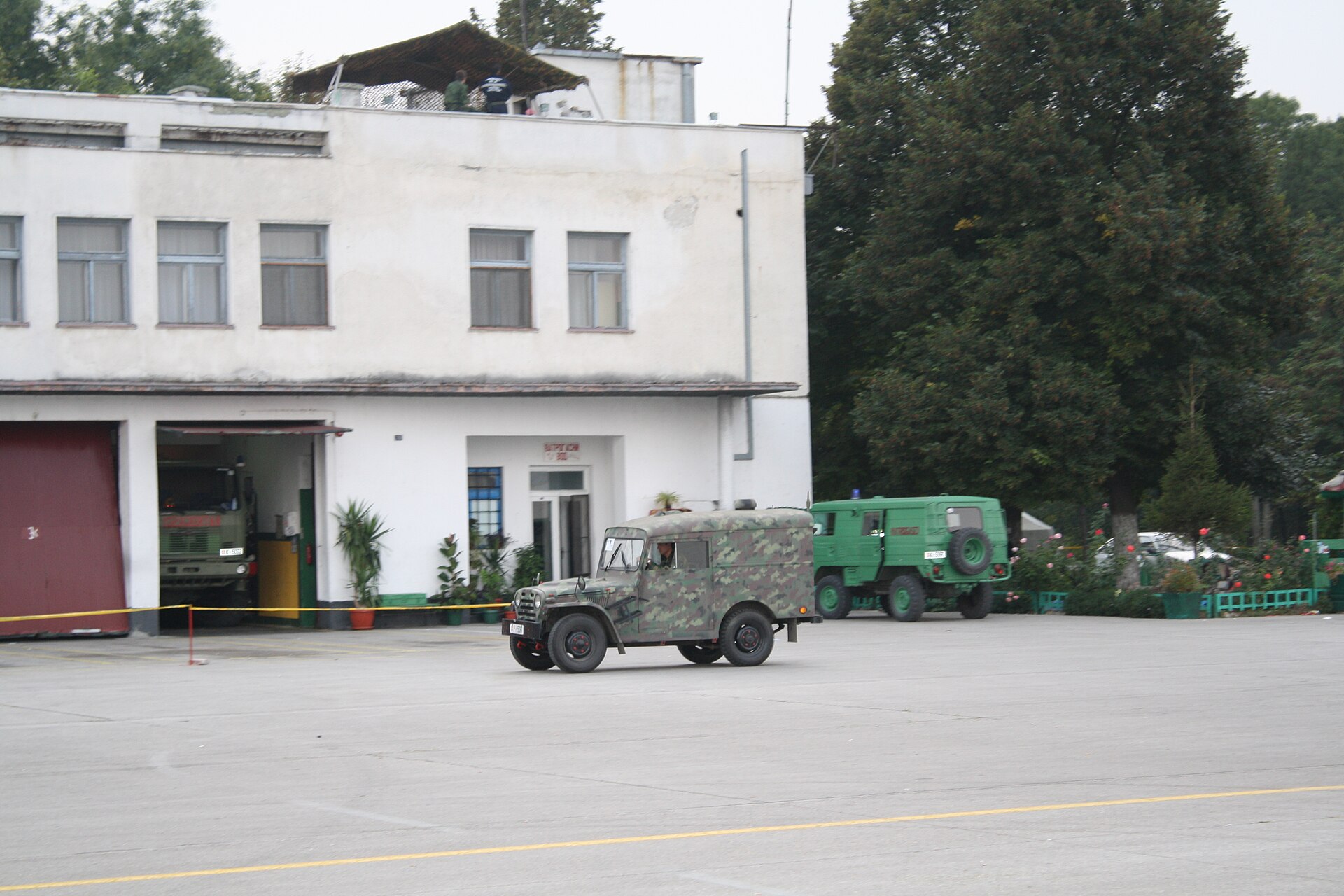 AR-55, Yugoslav People's Army — A Zastava AR-55 at Batajnica Air Base.