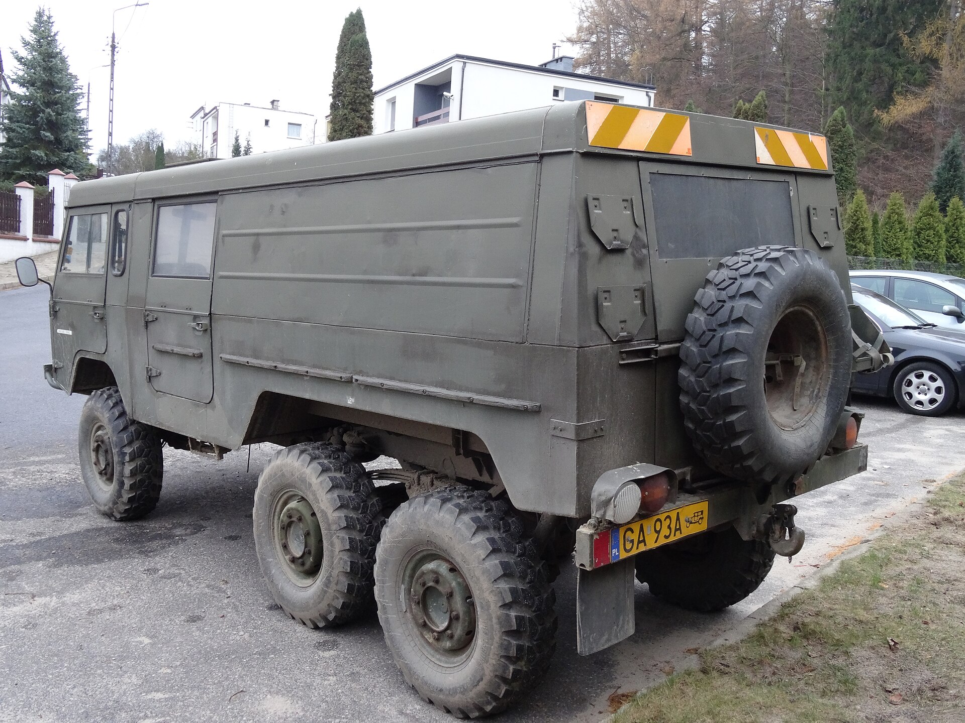 C304 6x6 (1974–84) — Volvo C304 6X6 rear