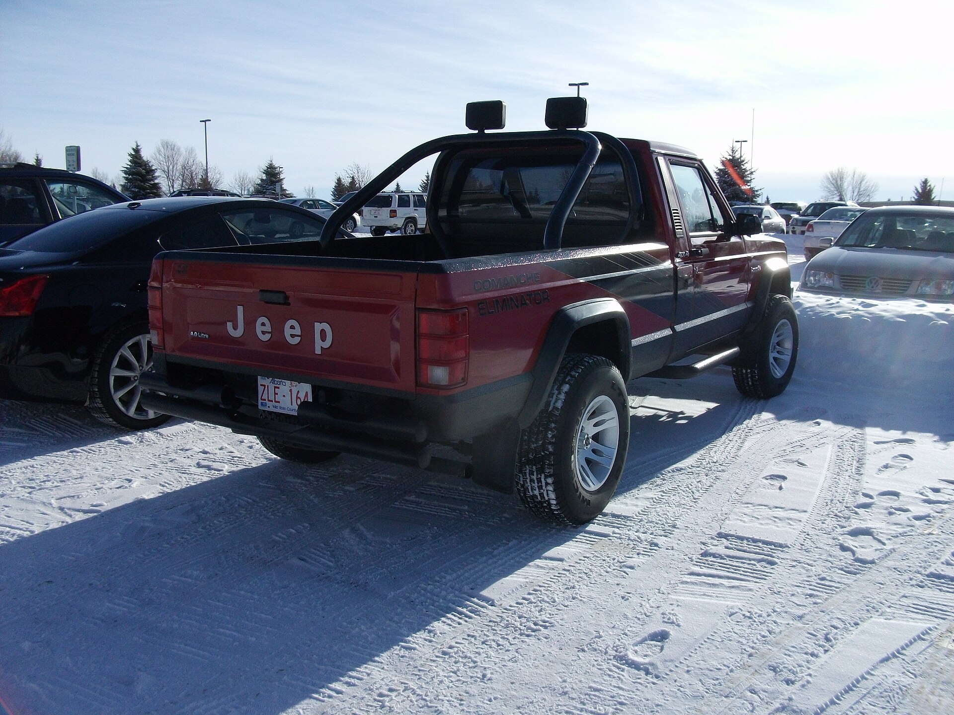 Comanche Eliminator — Jeep Comanche pickup truck with the Eliminator package.