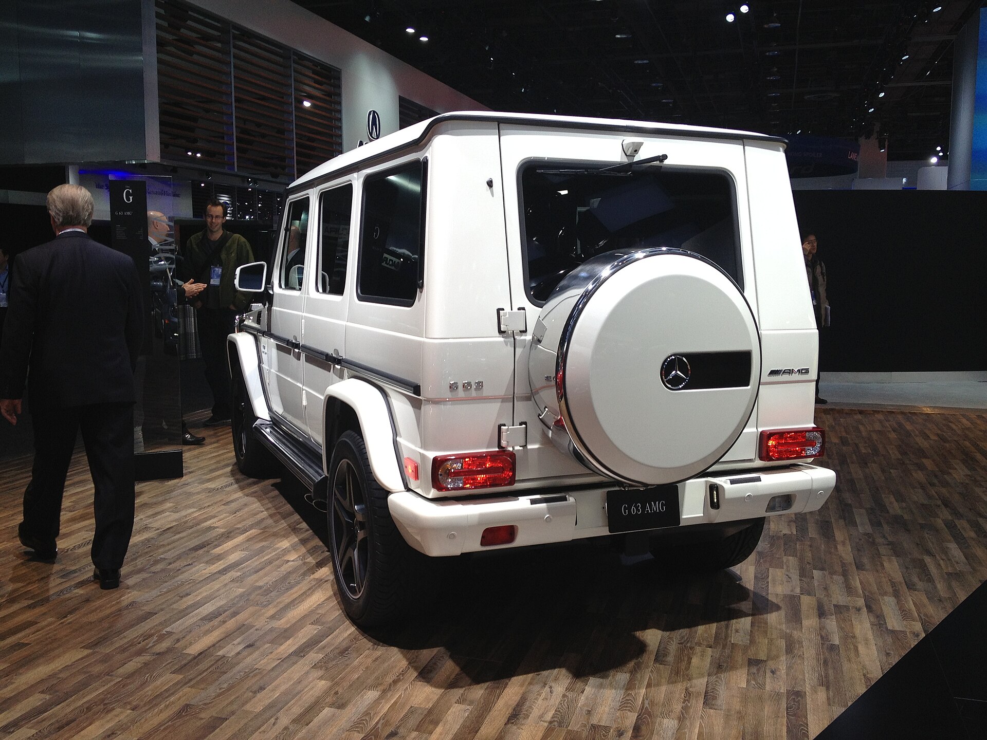G 63 AMG (W463) — 2013 Mercedes-Benz G 63 AMG at the Detroit show