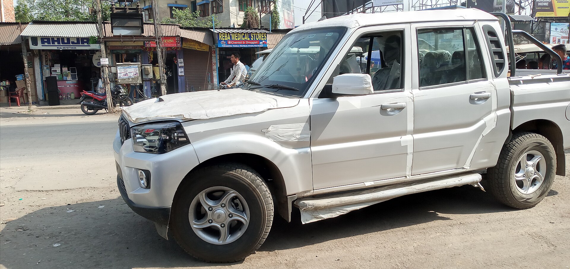 Scorpio Getaway (2007–) — Mahindra Scorpio Getaway in India for export