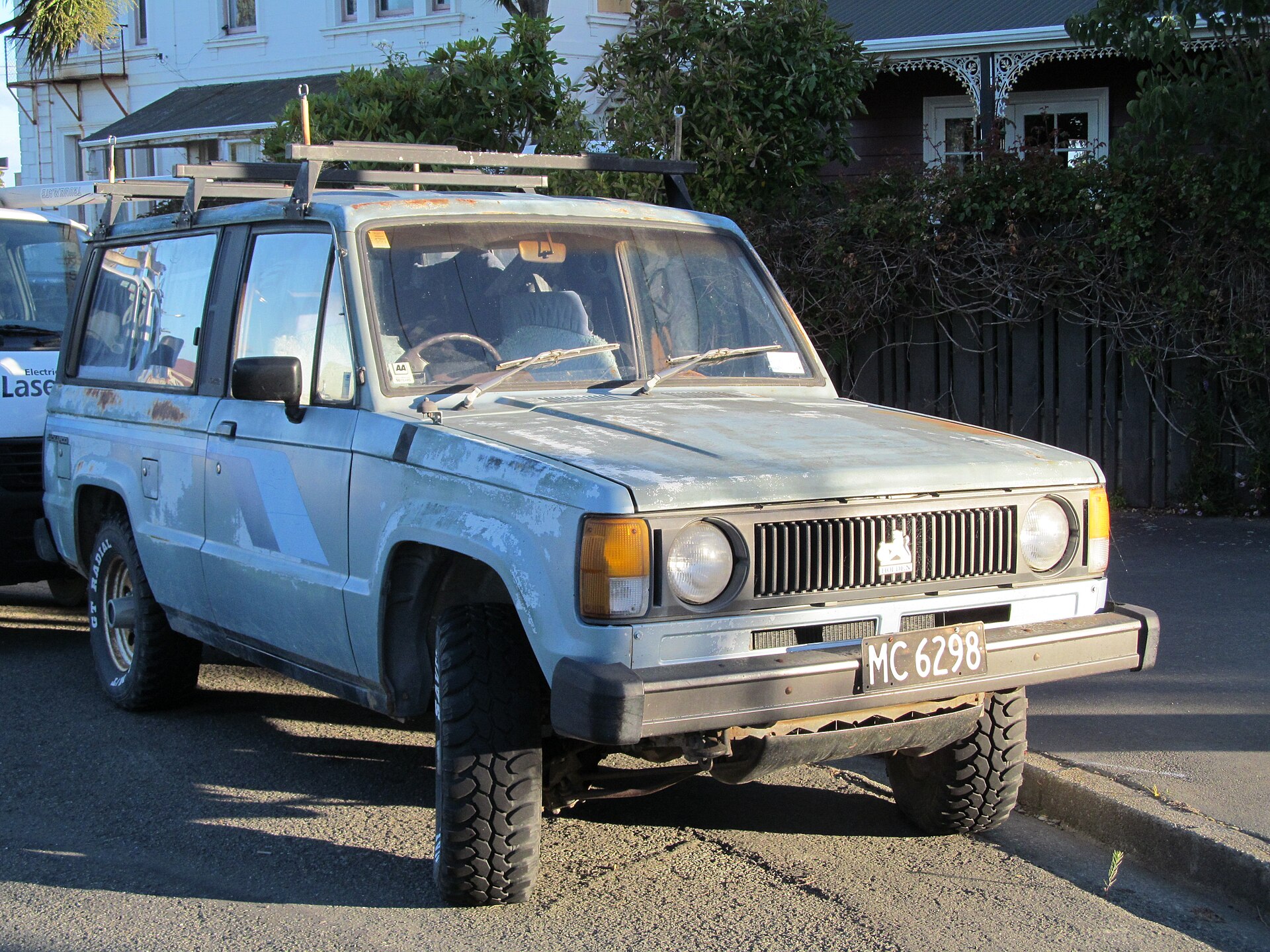 Holden Jackaroo and Monterey (Australia, 1981–2004) — A 1985 Holden Jackaroo in New Zealand