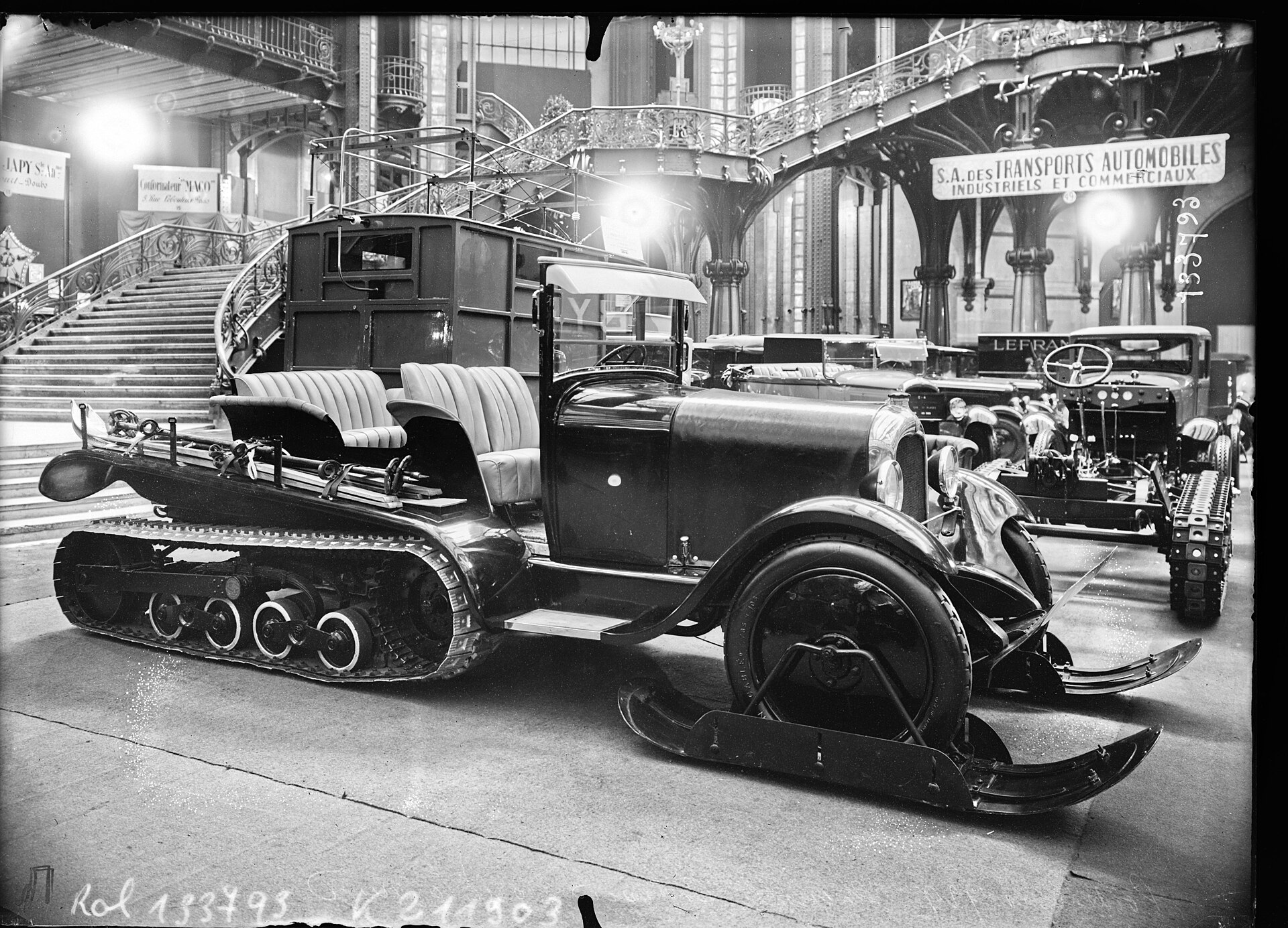 Kégresse P15 N snow half-track (1928–34) — photograph