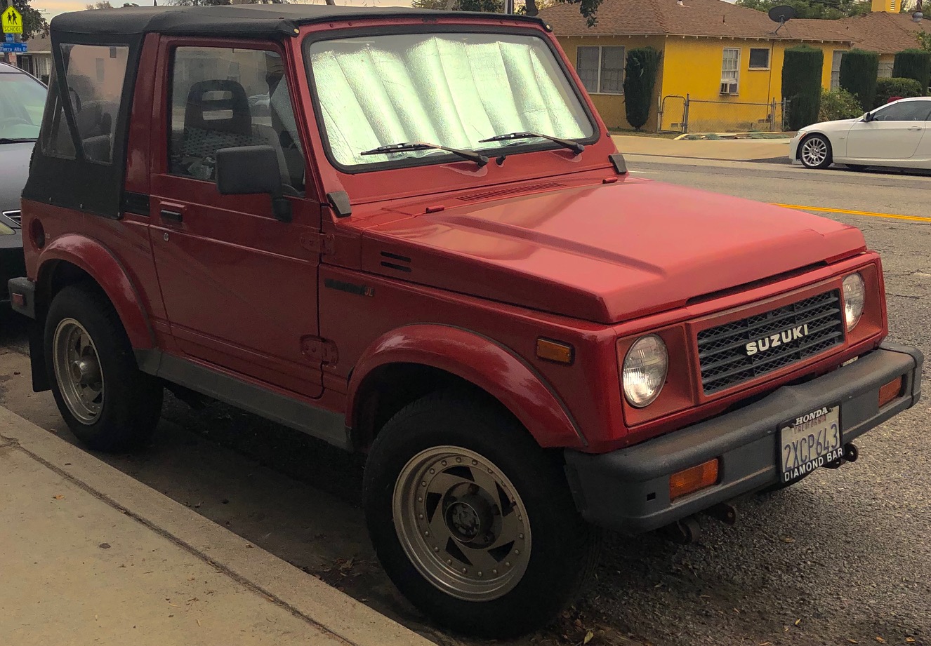 Samurai (North America, 1985–95) — A 1991 Samurai JL soft top
