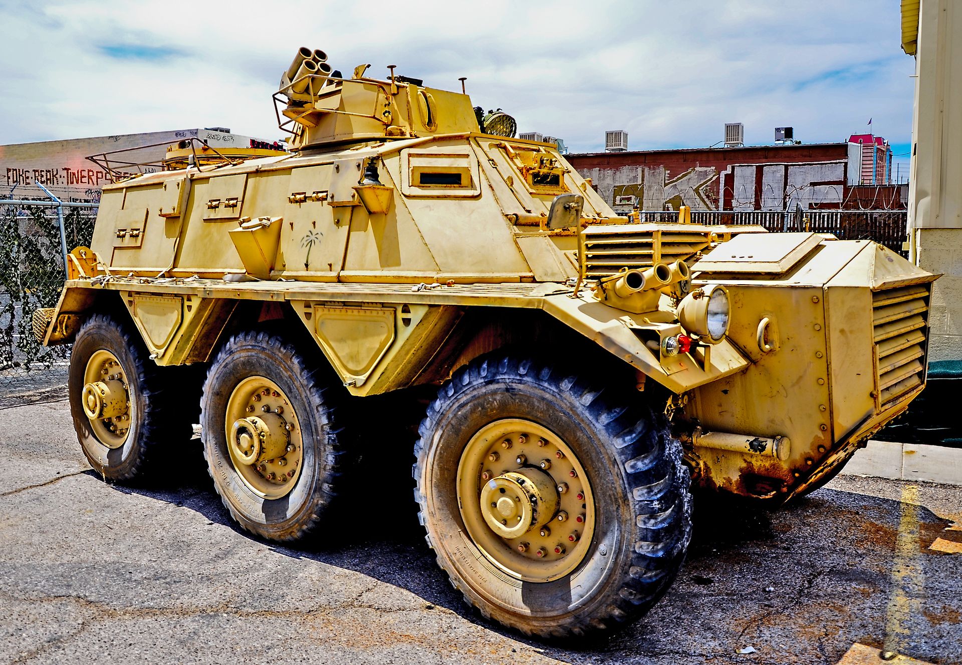 Saracen in Northern Ireland — The FV603 Saracen is a six-wheeled armoured personnel carrier built by Alvis and used by the British Army. It became a recognisable vehicle as a result of its p