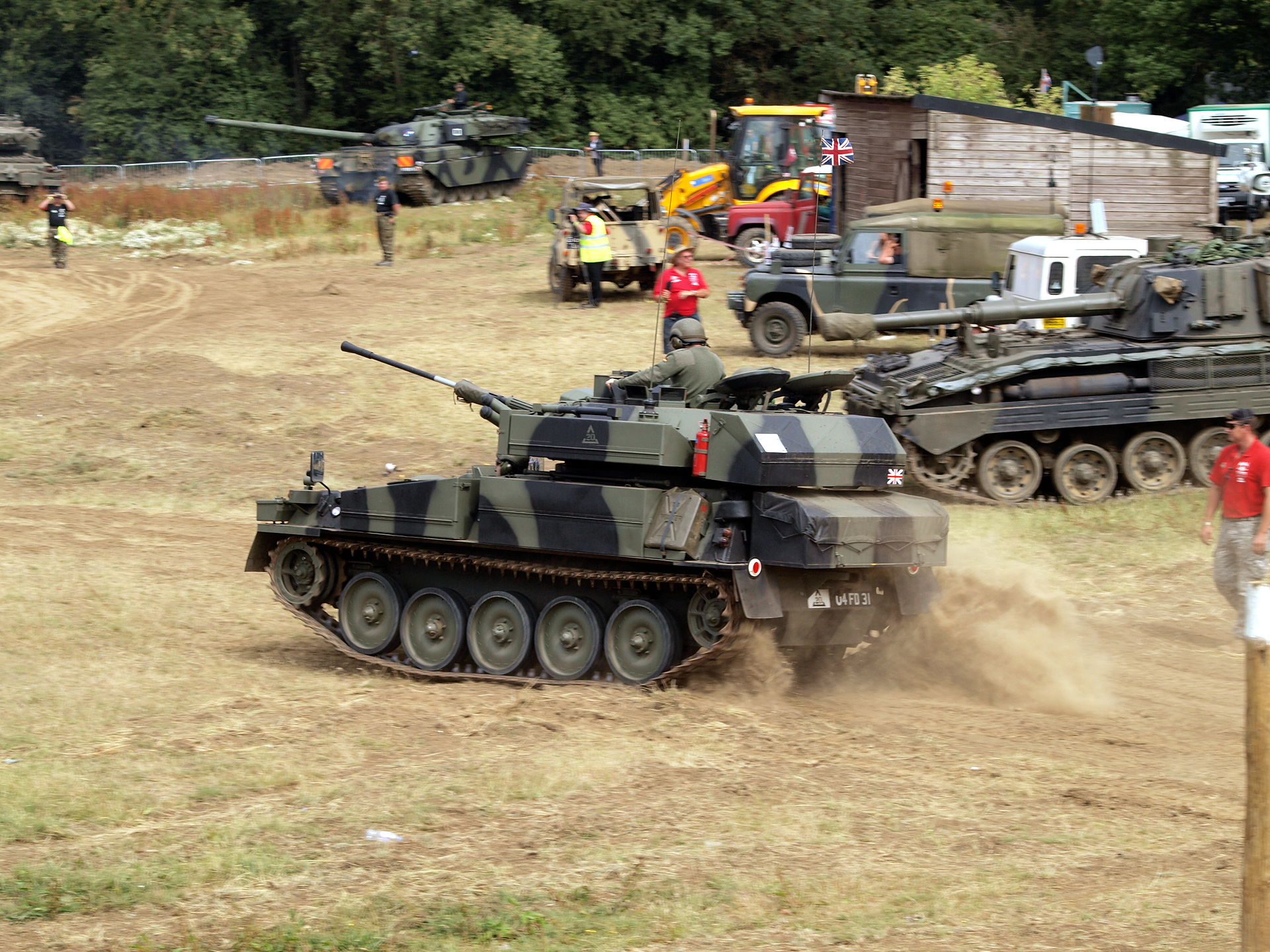 Scimitar (FV107) — An FV107 Scimitar.