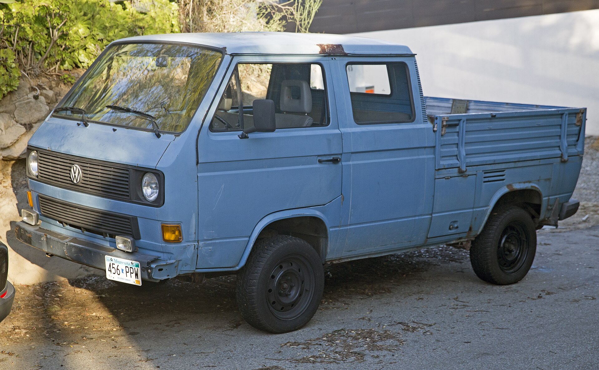 T3 Syncro Doka — A Volkswagen T3 Syncro Doppelkabine Silver Lake, Los Angeles, CA.