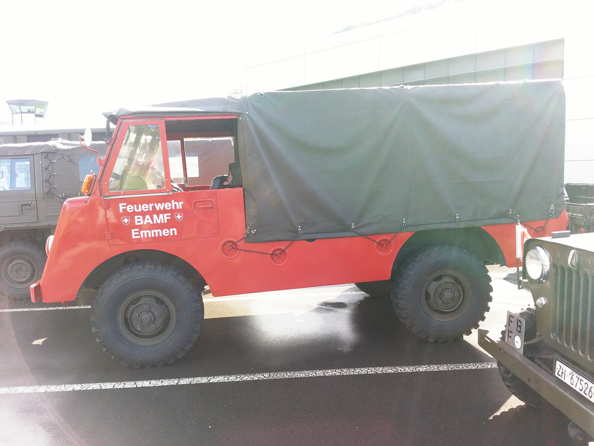 T1 (1950s) — Mowag T1 Feuerwehr