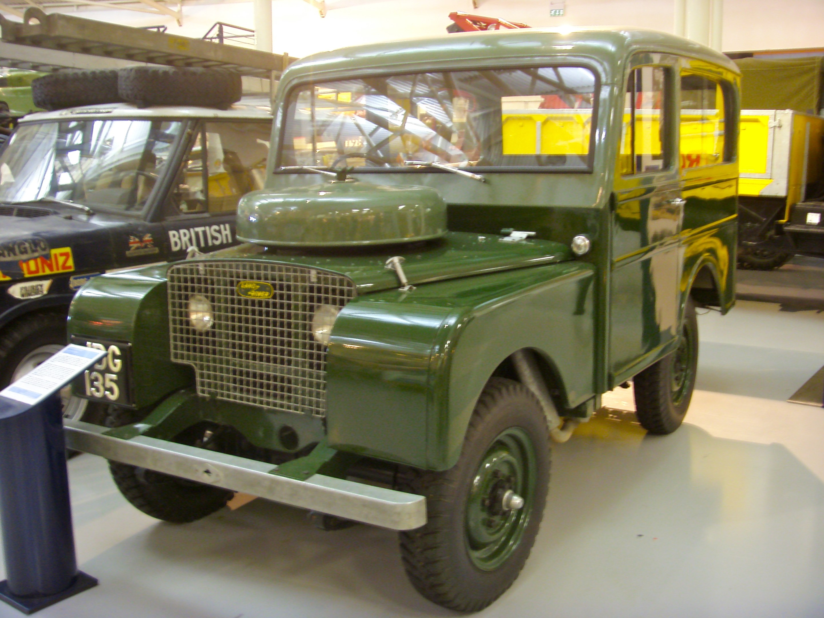 Tickford Station Wagon — Land Rover 80" Tickford estate at the Heritage Motor Centre, Gaydon (photographed 2009)