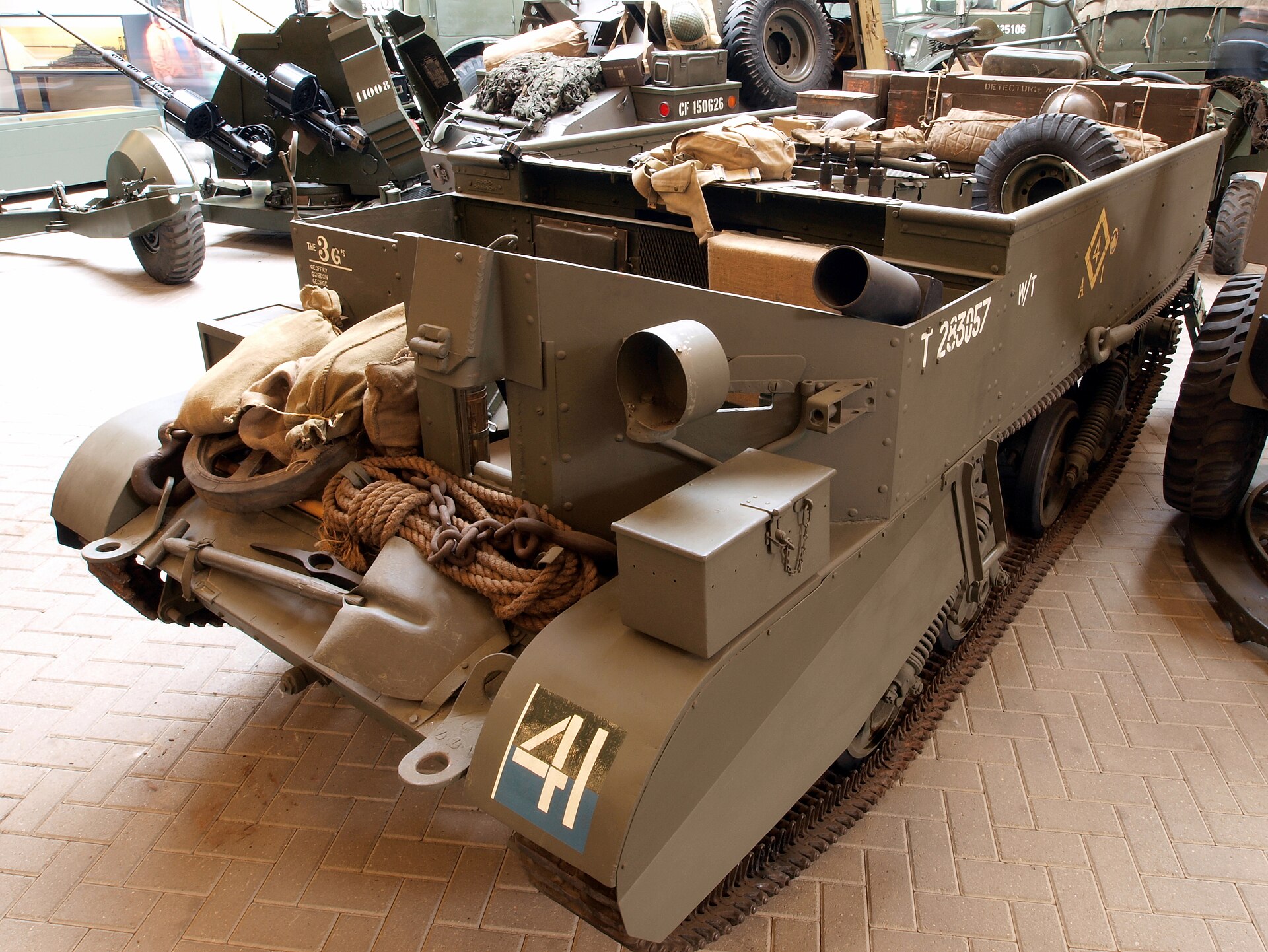 Windsor Carrier (Canada) — Windsor carrier T283057 at the Overloon war museum, the Netherlands.