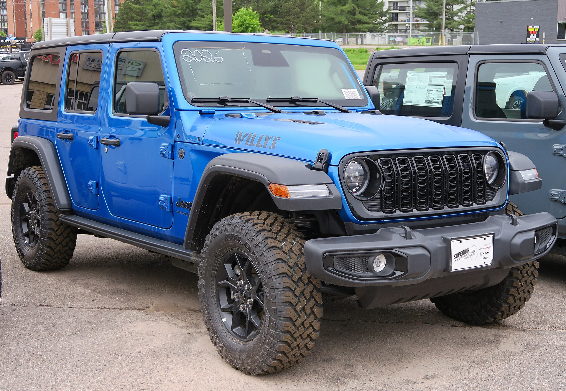 Wrangler JL Willys — photograph