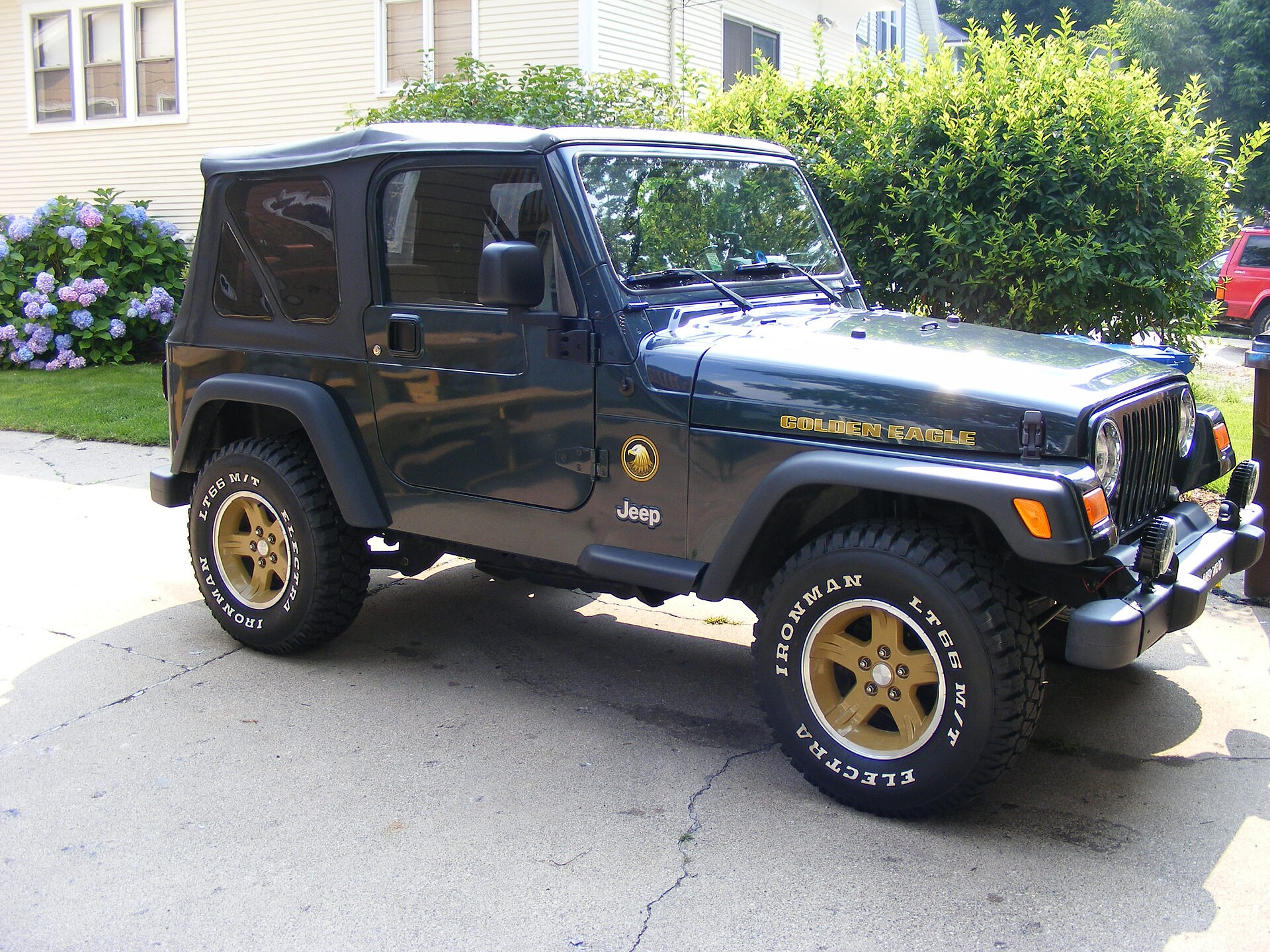 Wrangler TJ Golden Eagle — photograph