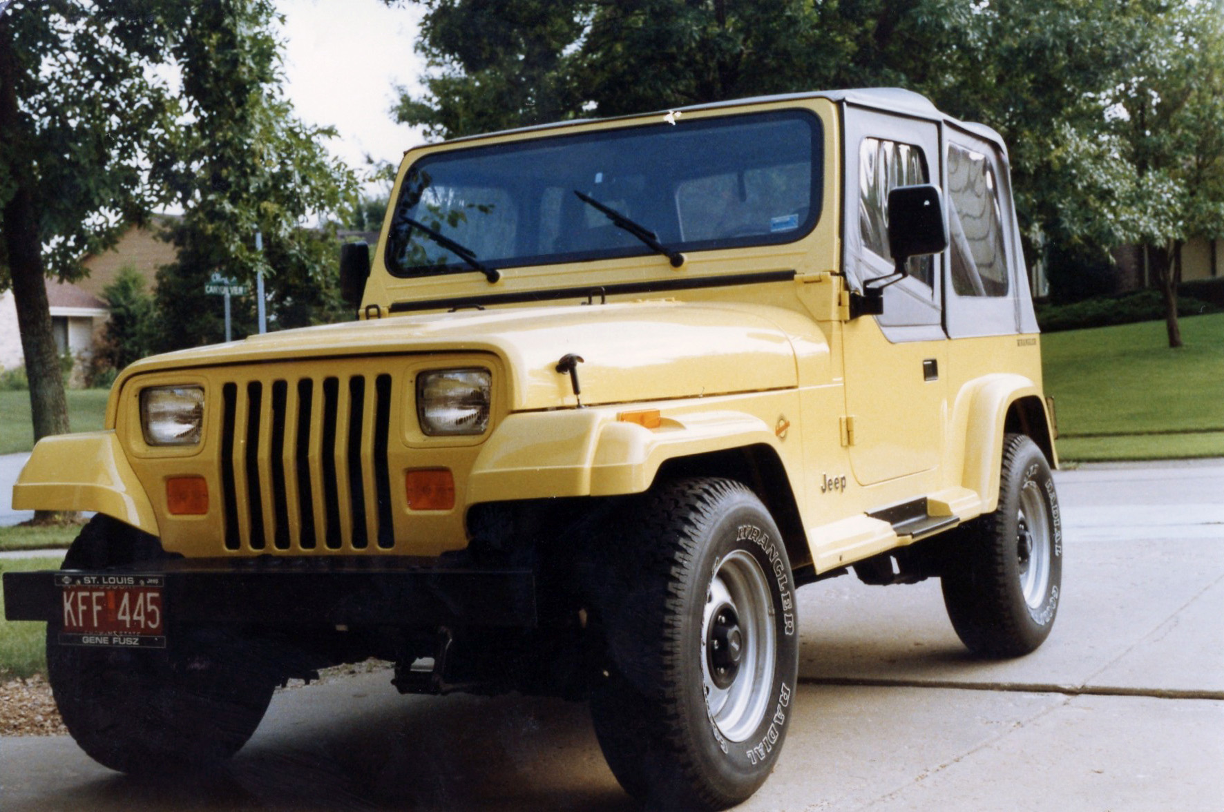 Wrangler YJ Islander — photograph